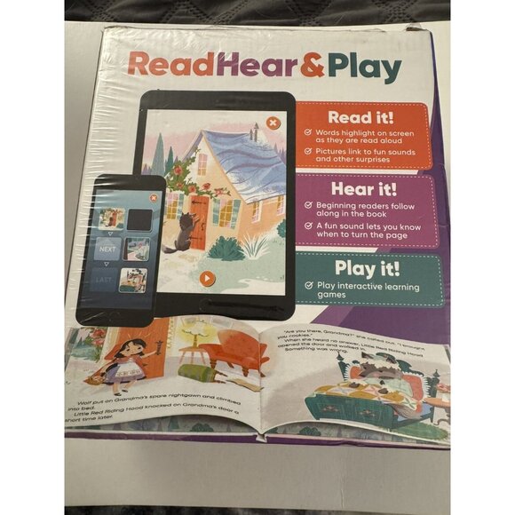 Little Grasshopper Books Read Hear & Play 6 Bedtime Stories New B26 - Picture 3 of 3